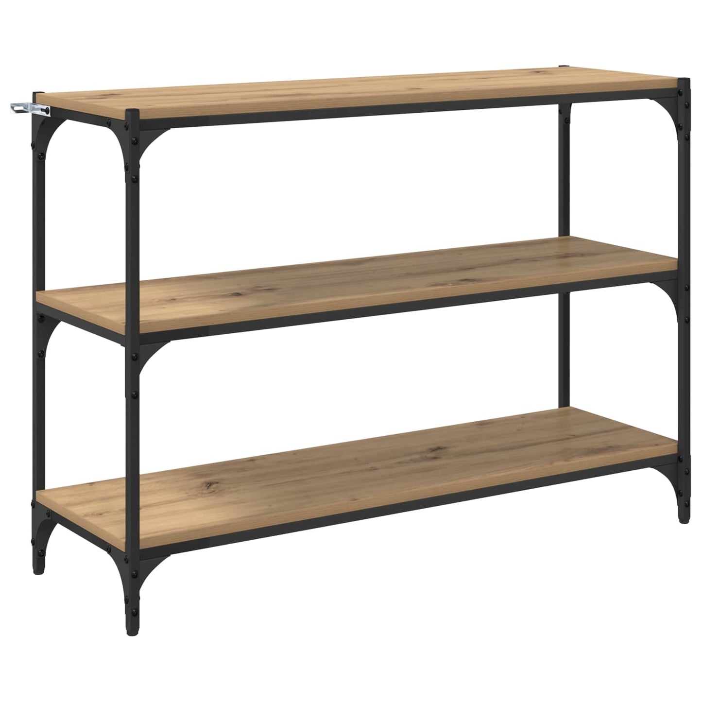 Bokskap artisan eik 100 x 33 x 70,5 cm Ingeniørtre og jern