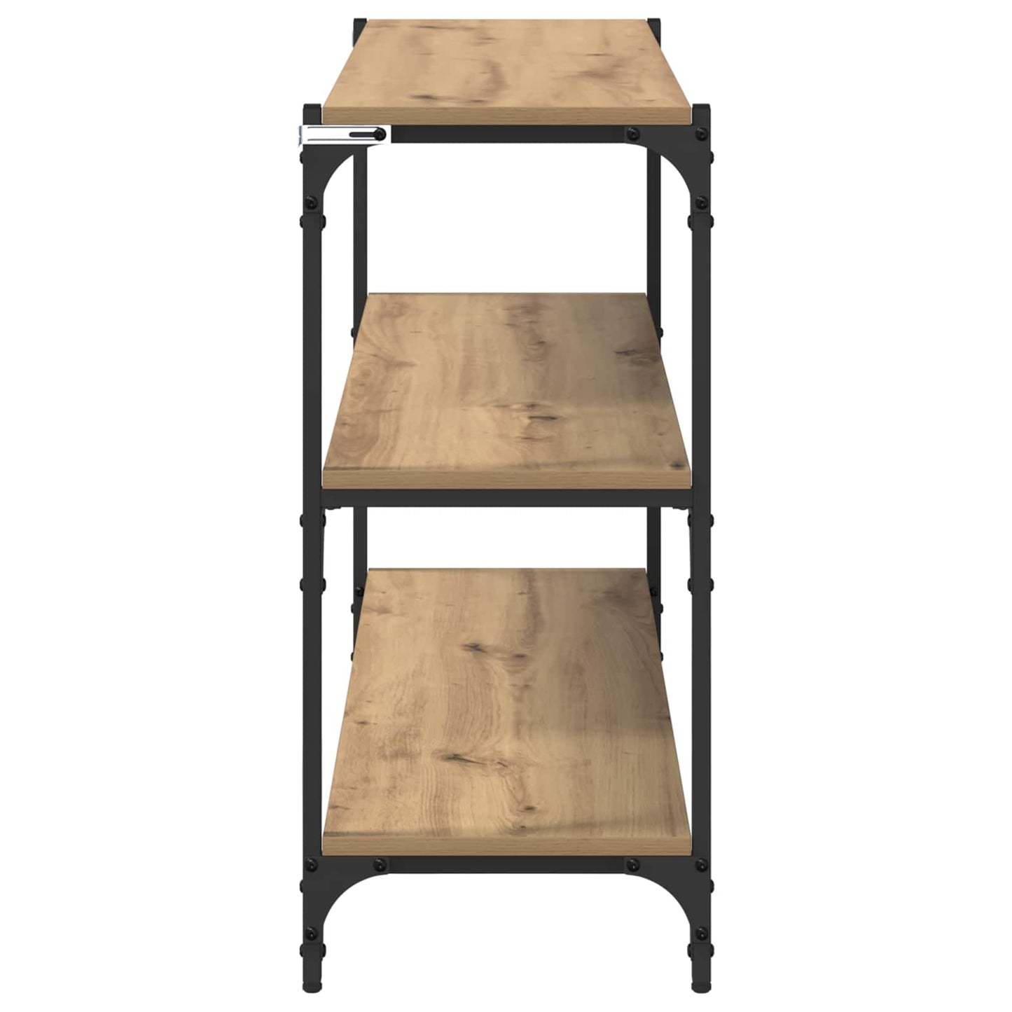 Bokskap artisan eik 100 x 33 x 70,5 cm Ingeniørtre og jern