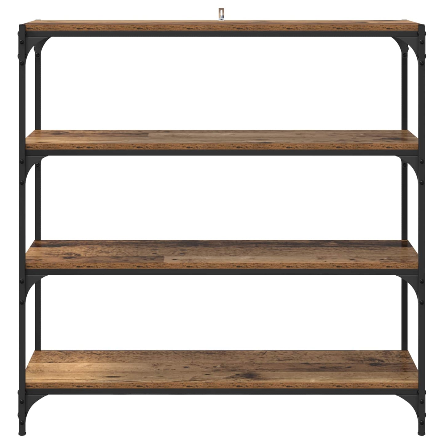 Bokskap Gamle tre 100 x 33 x 100 cm Ingeniørtre og jern