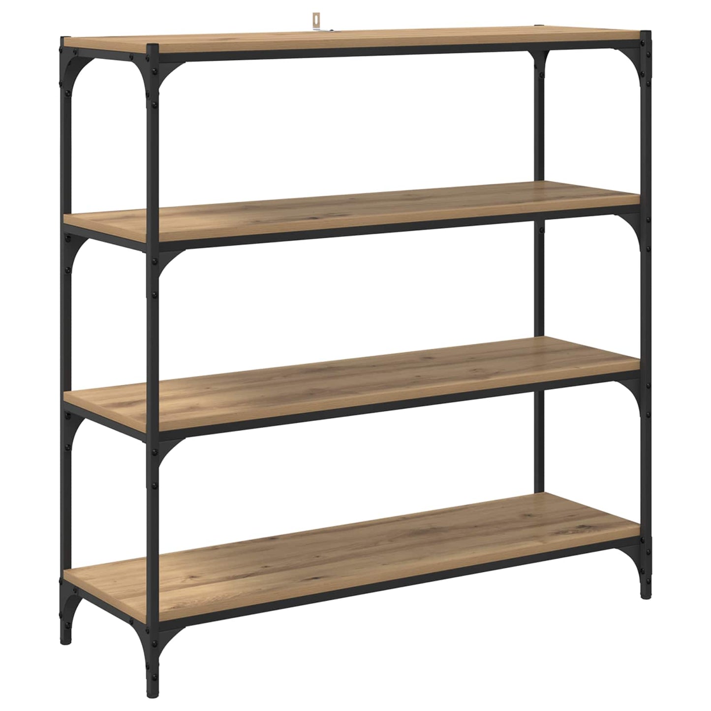 Bokskap Artisan Eik 100 x 33 x 100 cm Ingeniørtre og jern