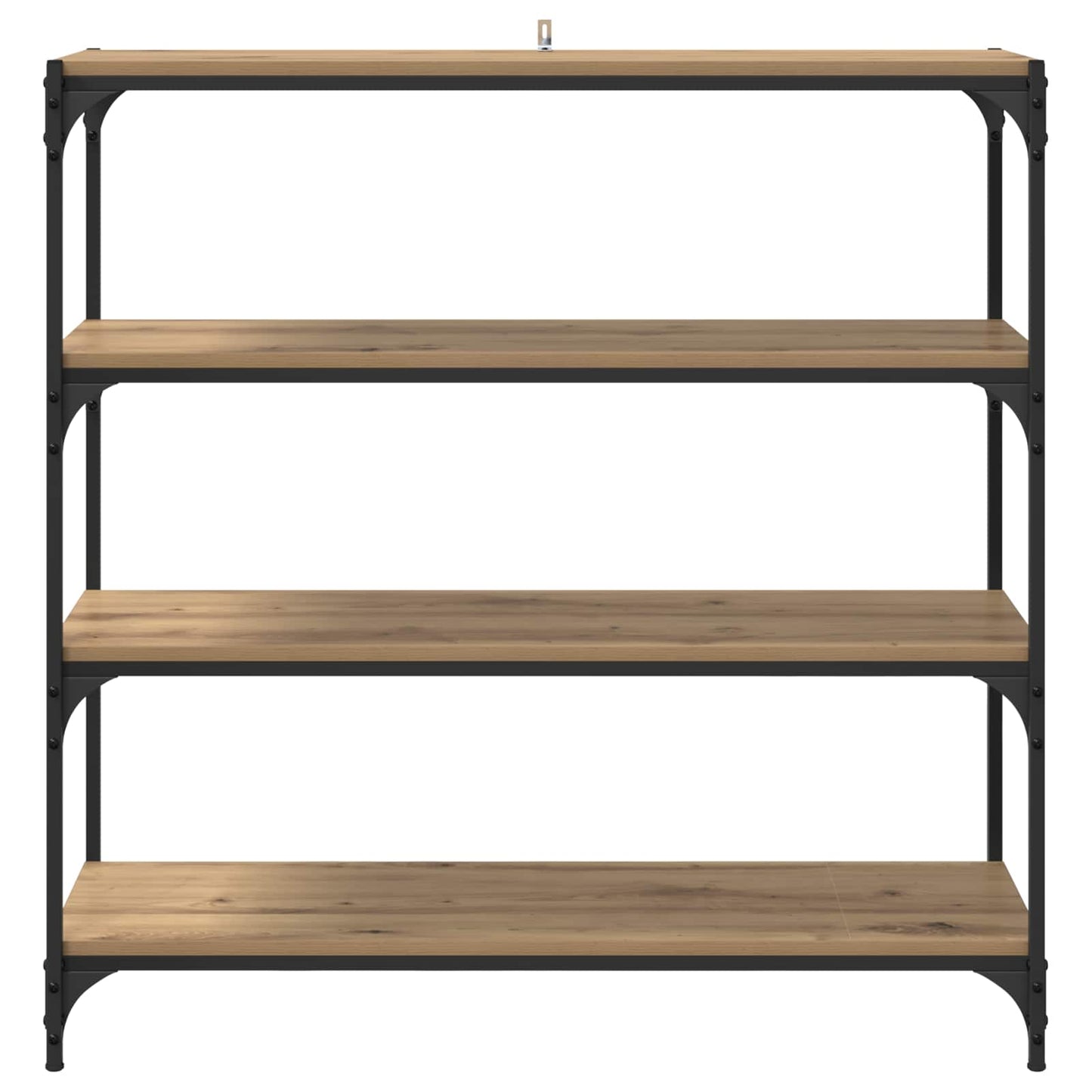 Bokskap Artisan Eik 100 x 33 x 100 cm Ingeniørtre og jern