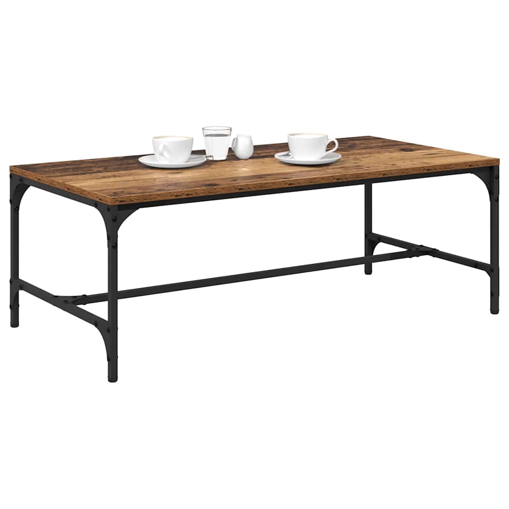 Kaffebord Gamle tre 100 x 50 x 35 cm Konstruert tre