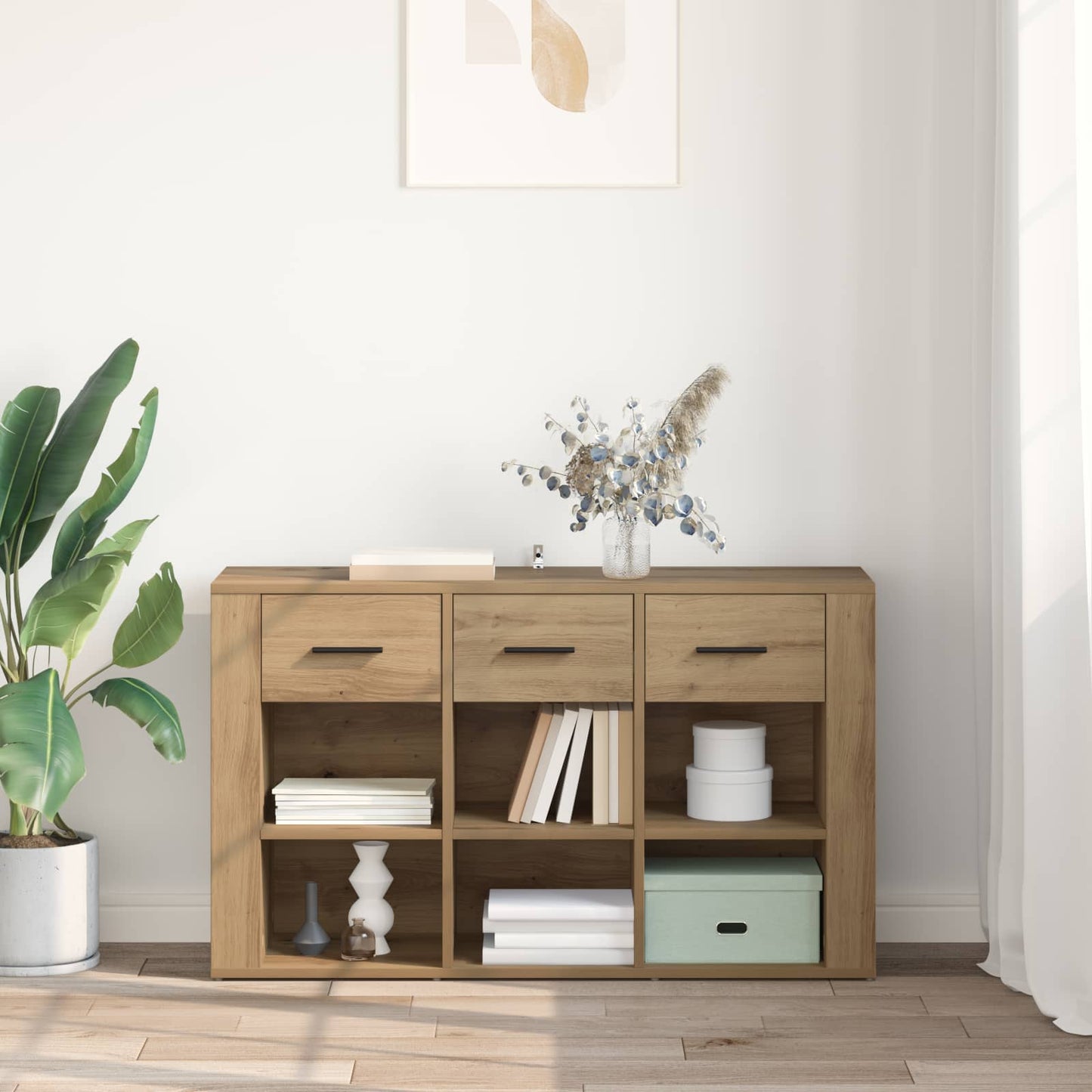 Serviesskap Artisan Eik 100 x 30 x 59,5 cm Konstruert tre