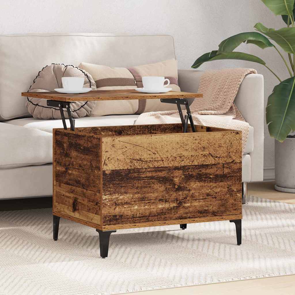 Kaffebord Gamle tre 60 x 44,5 x 45 cm Konstruert tre