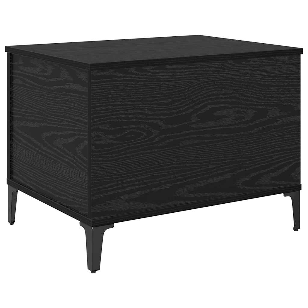 Kaffebord Svart Eik 60 x 44,5 x 45 cm Konstruert tre