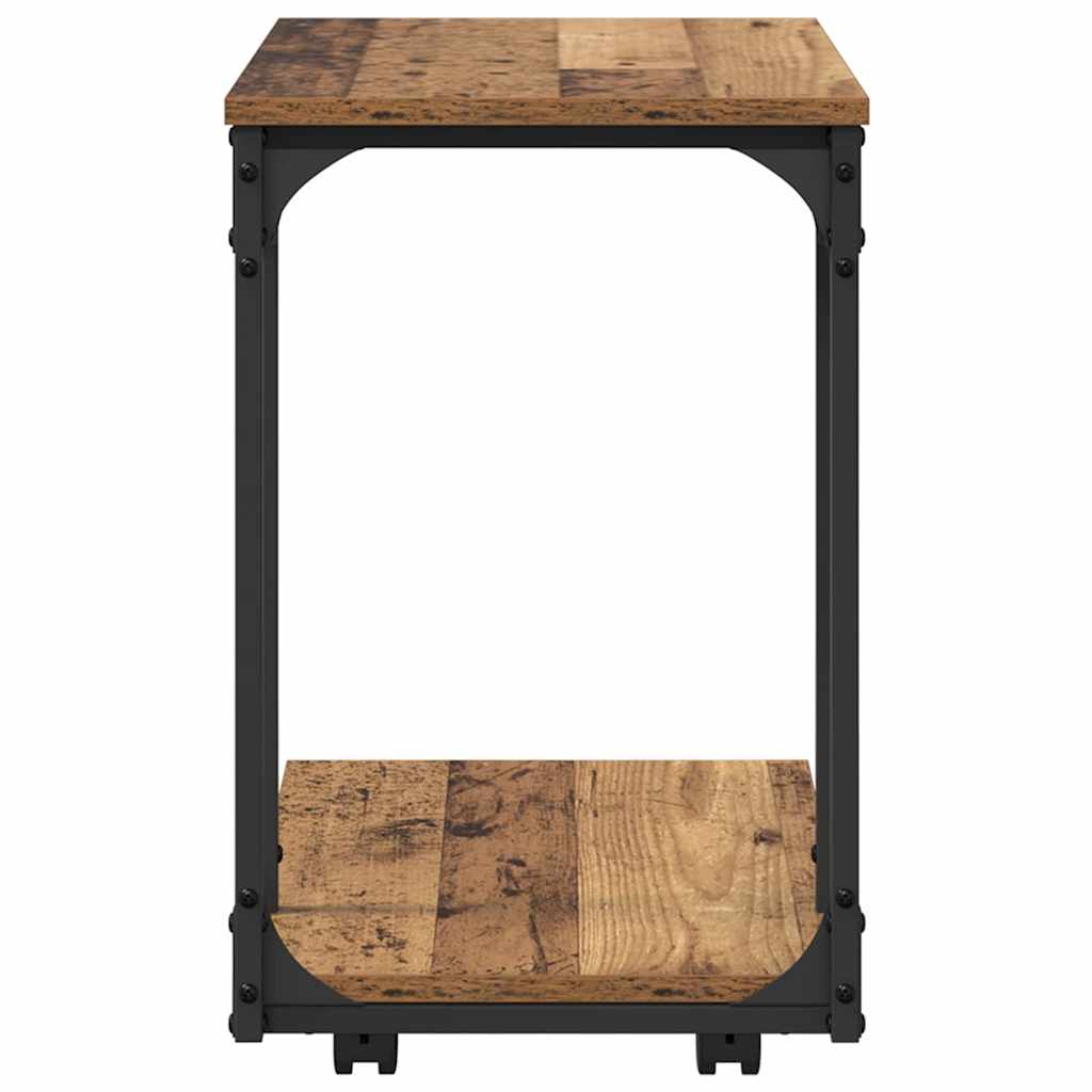 Sidetabell Gammelt tre 50 x 35 x 55.5 cm Konstruert tre