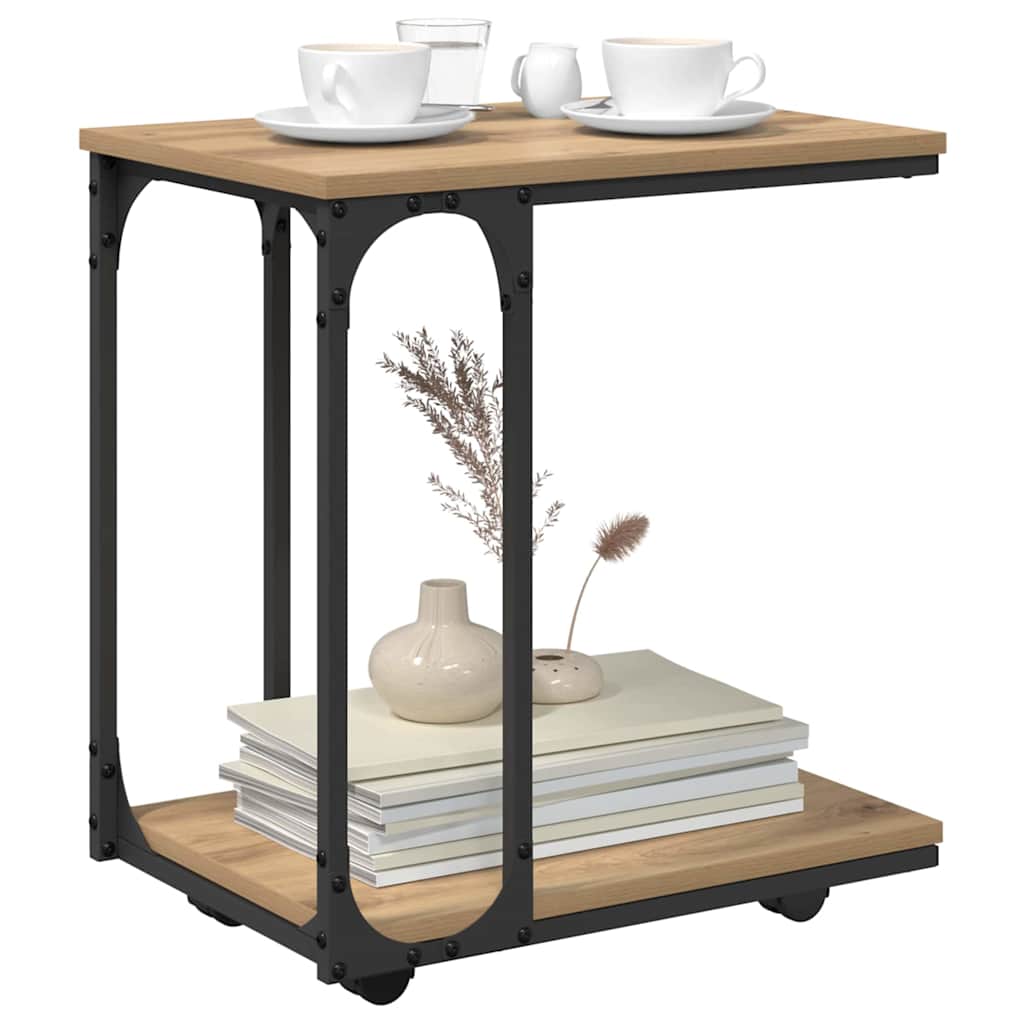 Sidetabell Artisan Eik 50 x 35 x 55.5 cm Konstruert tre