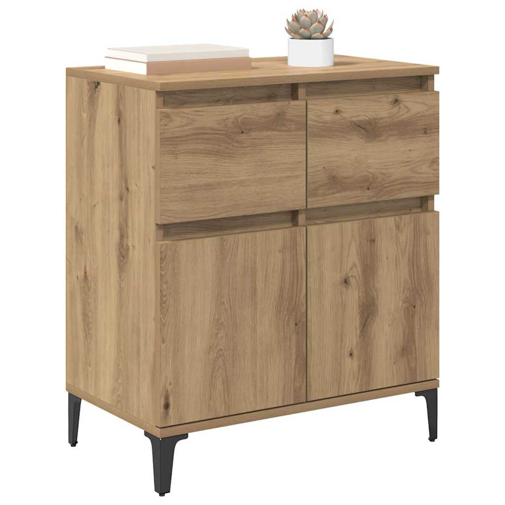 Serviesskap Artisan Eik 60 x 35 x 70 cm Ingeniørtre og jern