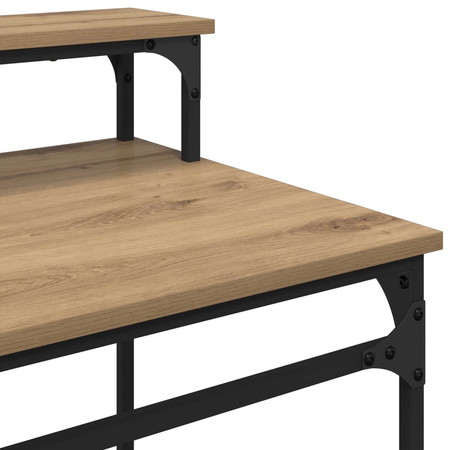 Skrivebord Artisan Eik 80 x 50 x 90 cm Konstruert tre