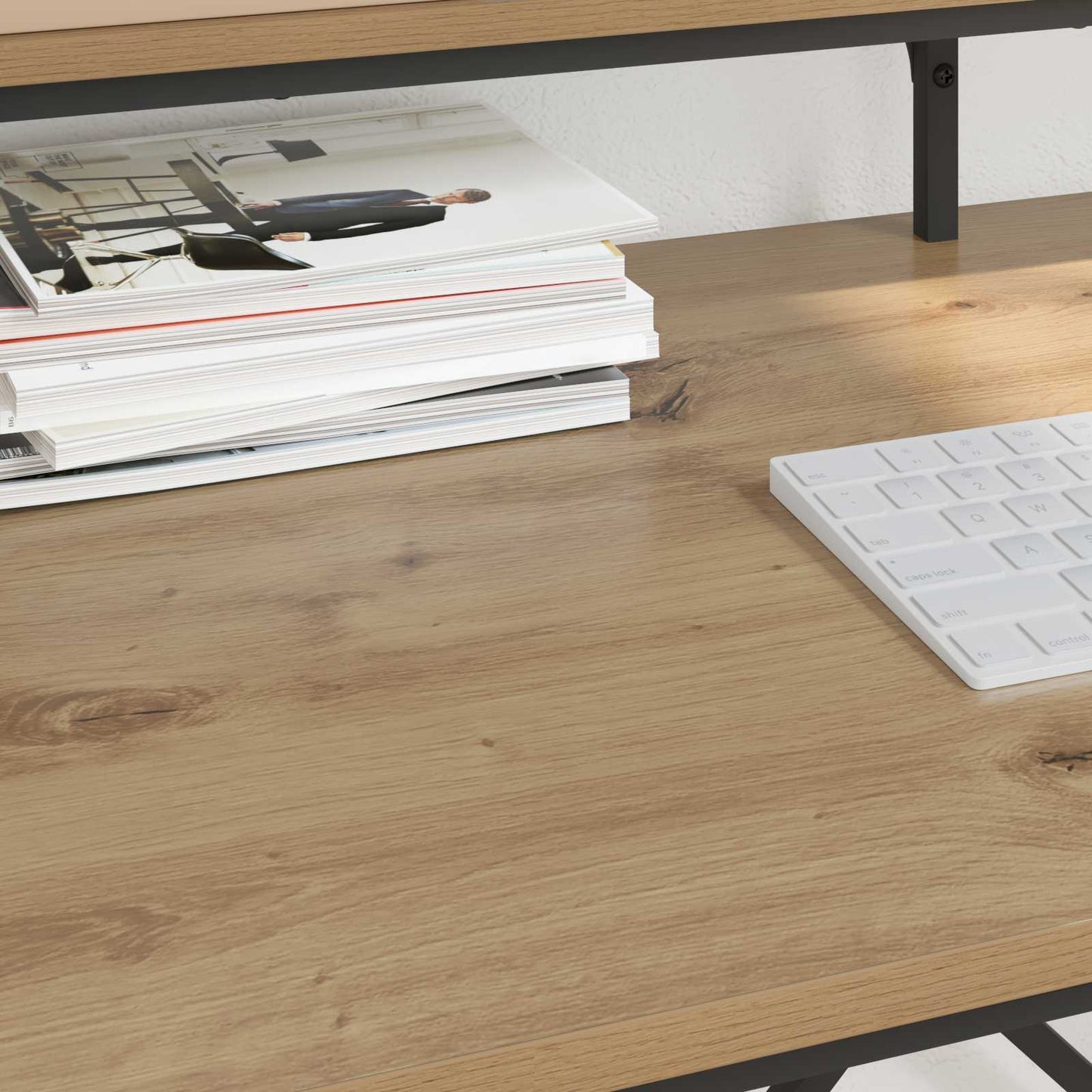 Skrivebord Artisan Eik 80 x 50 x 90 cm Konstruert tre