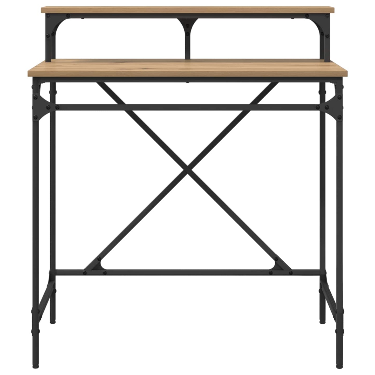 Skrivebord Artisan Eik 80 x 50 x 90 cm Konstruert tre
