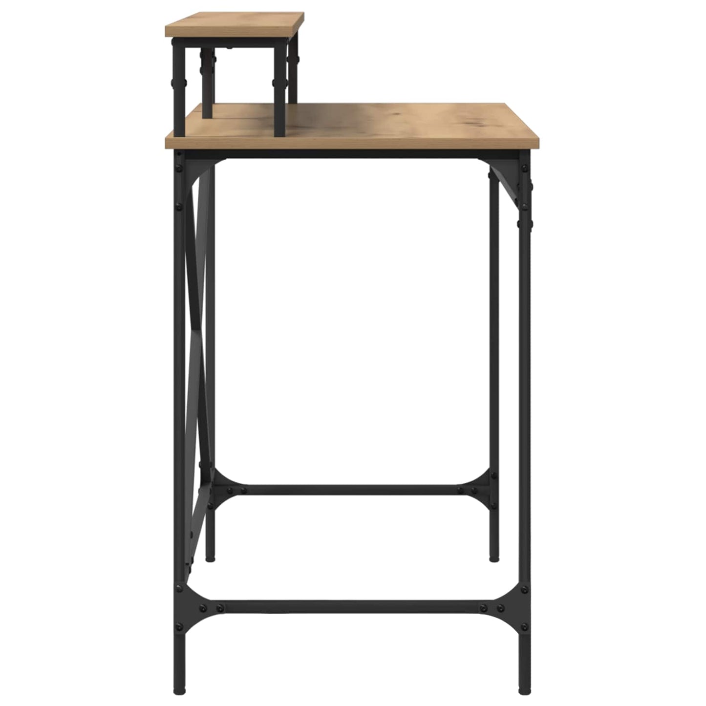 Skrivebord Artisan Eik 80 x 50 x 90 cm Konstruert tre
