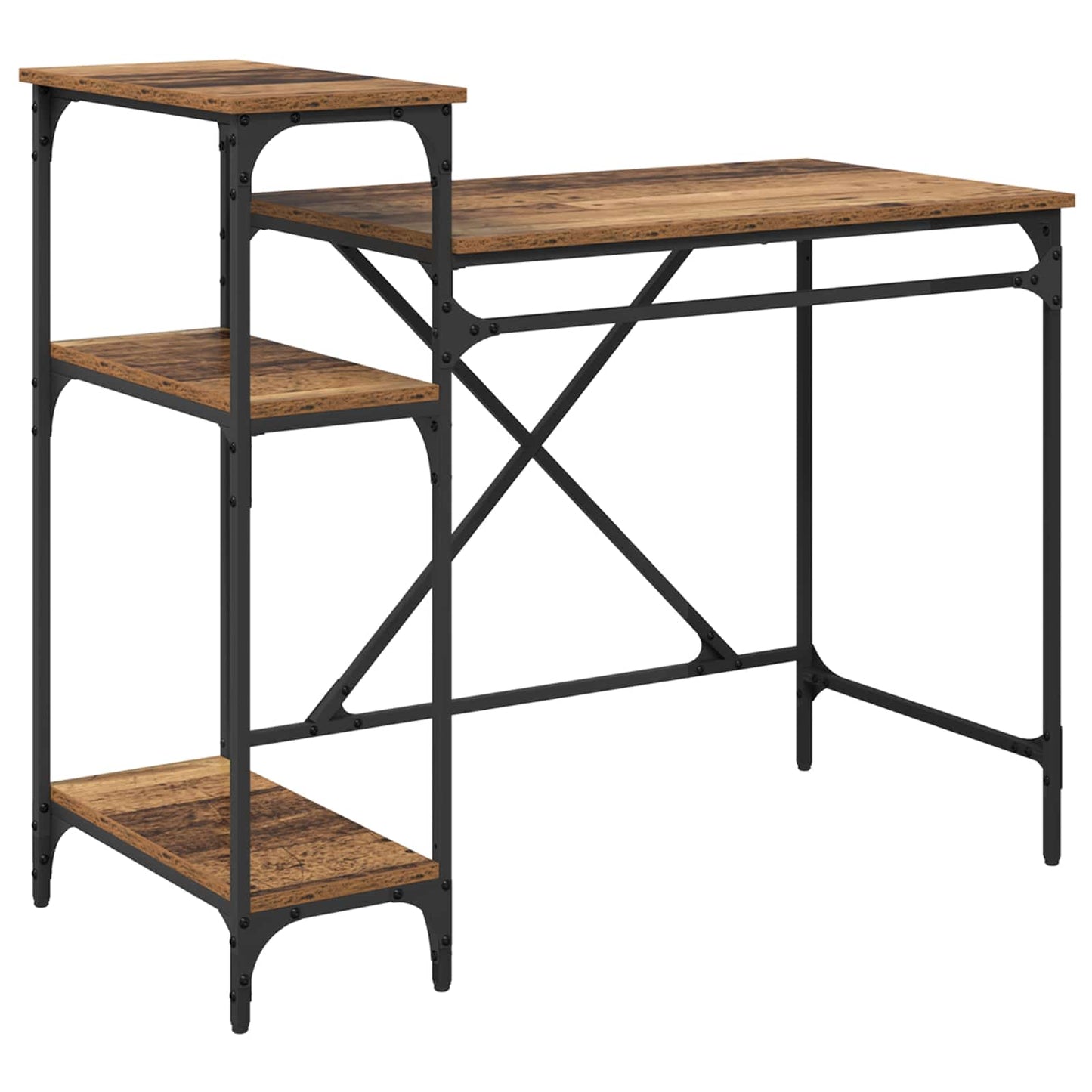 Skrivebord Gamle tre 105 x 50 x 90 cm Konstruert tre