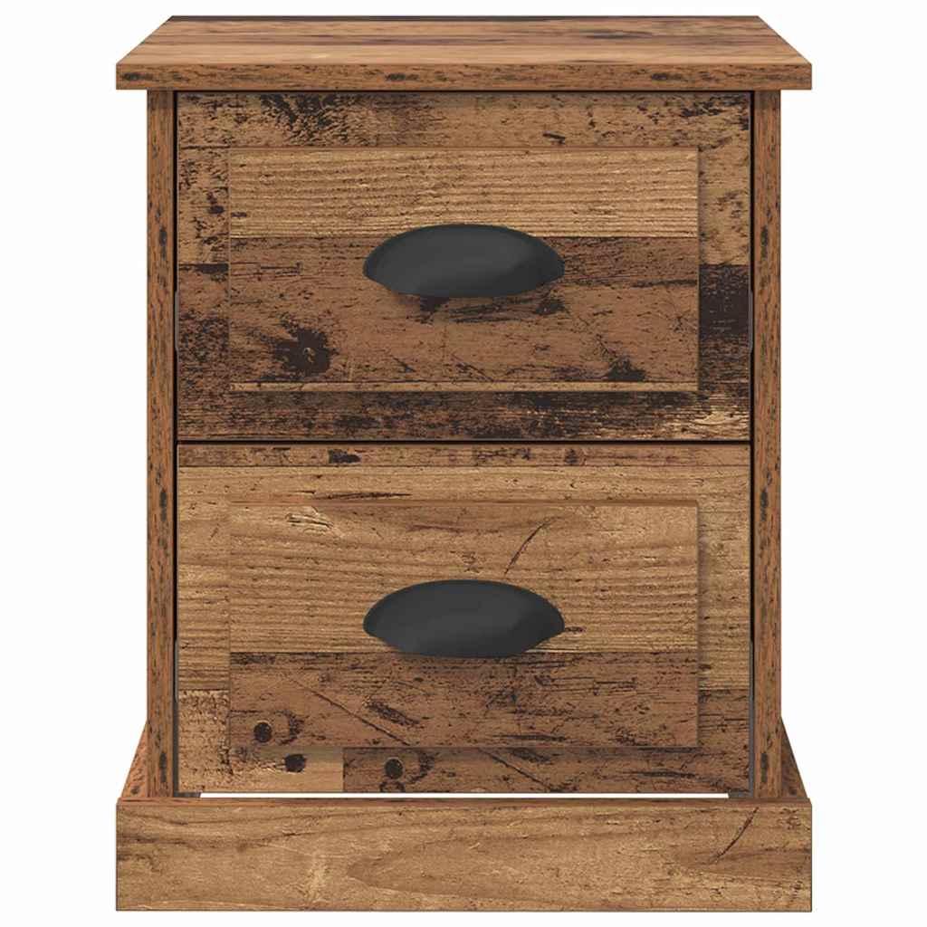 Nattbordskap Gammelt tre 39 x 39 x 47.5 cm Konstruert tre
