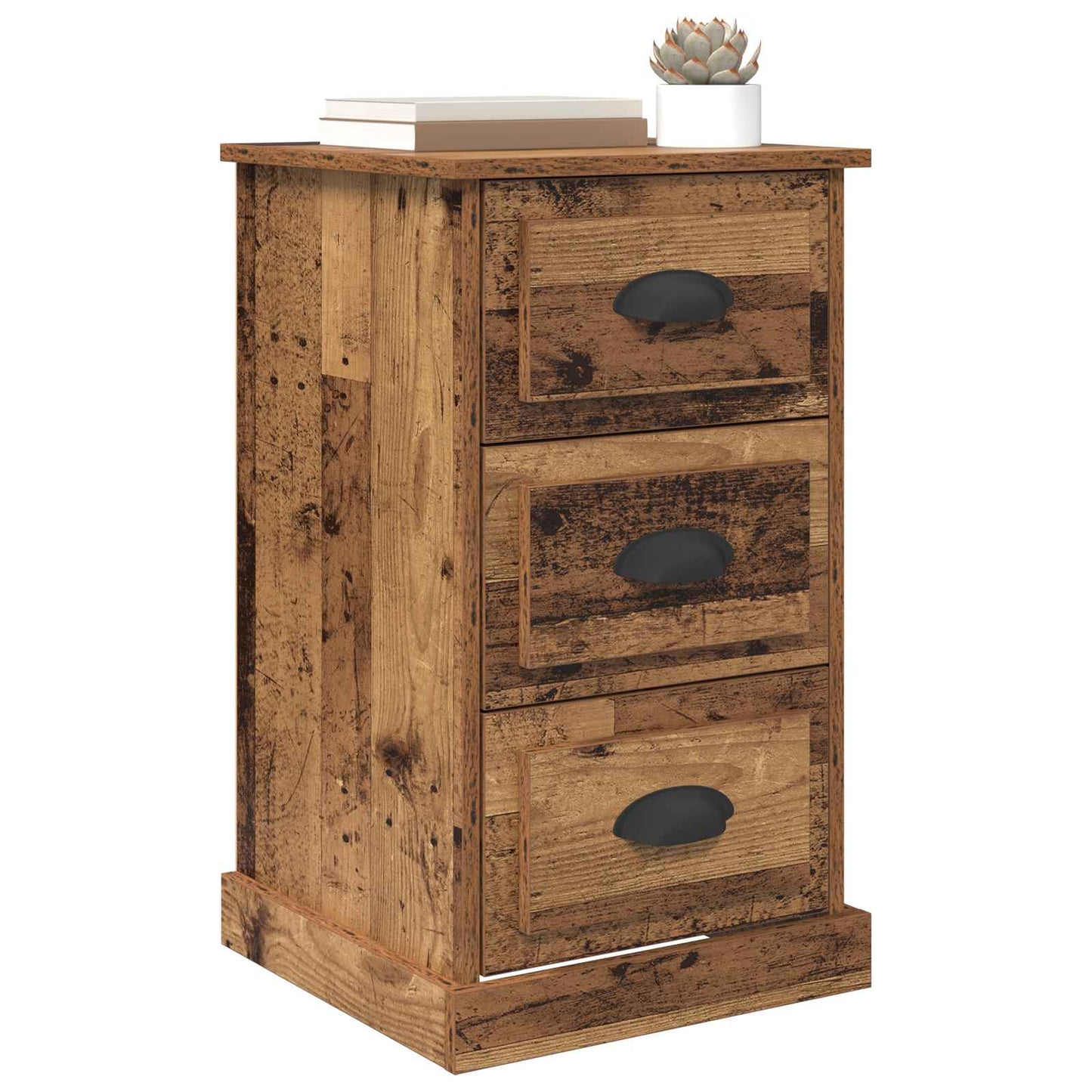 Nattbordskap Gamle tre 39 x 39 x 67,5 cm Konstruert tre