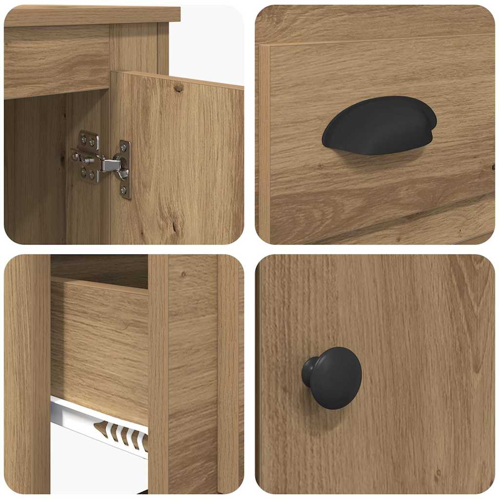 Høyskap Artisan Eik 60 x 35,5 x 103,5 cm Konstruert tre