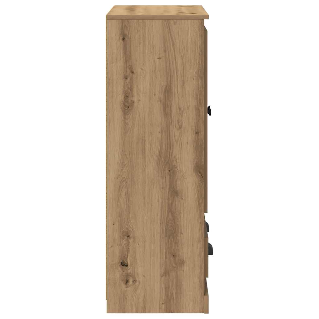 Høyskap Artisan Eik 60 x 35,5 x 103,5 cm Konstruert tre