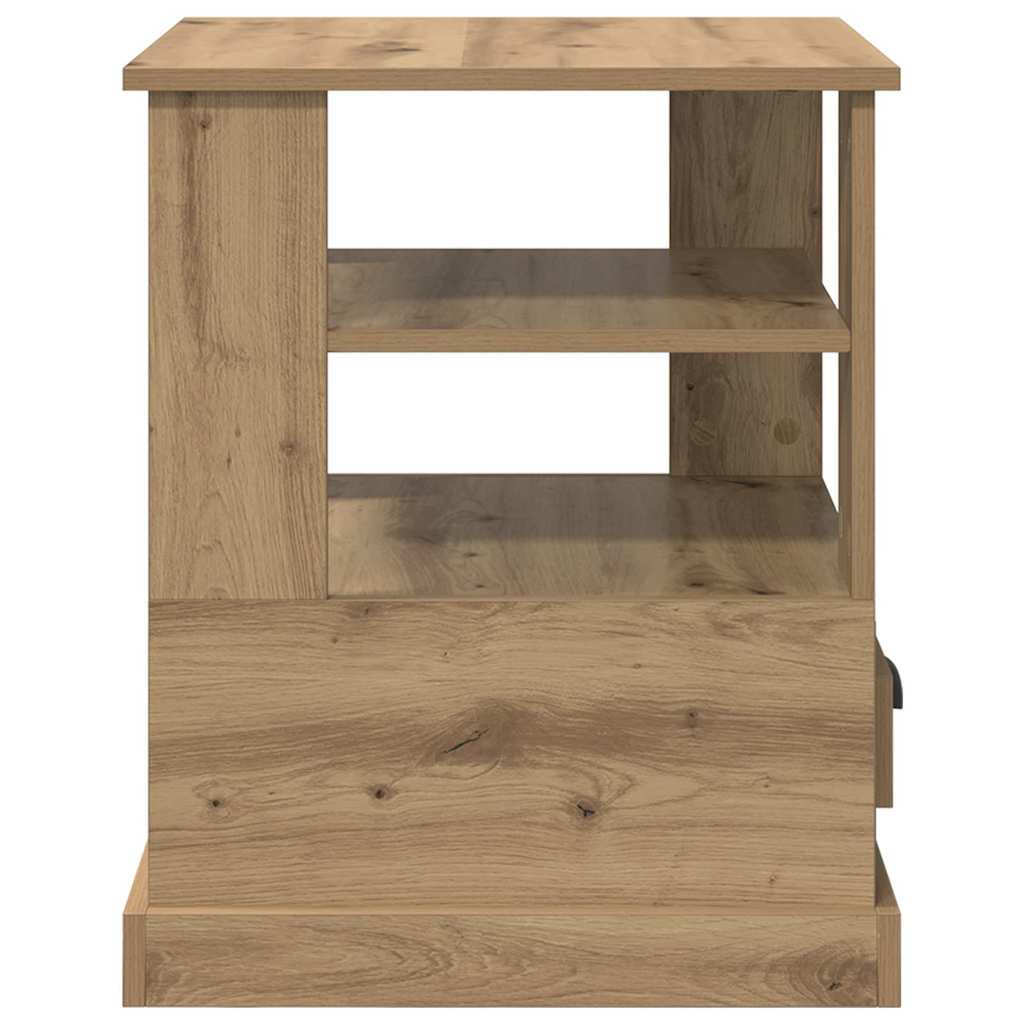 Nattbordskap Artisan Eik 50 x 50 x 60 cm Konstruert tre