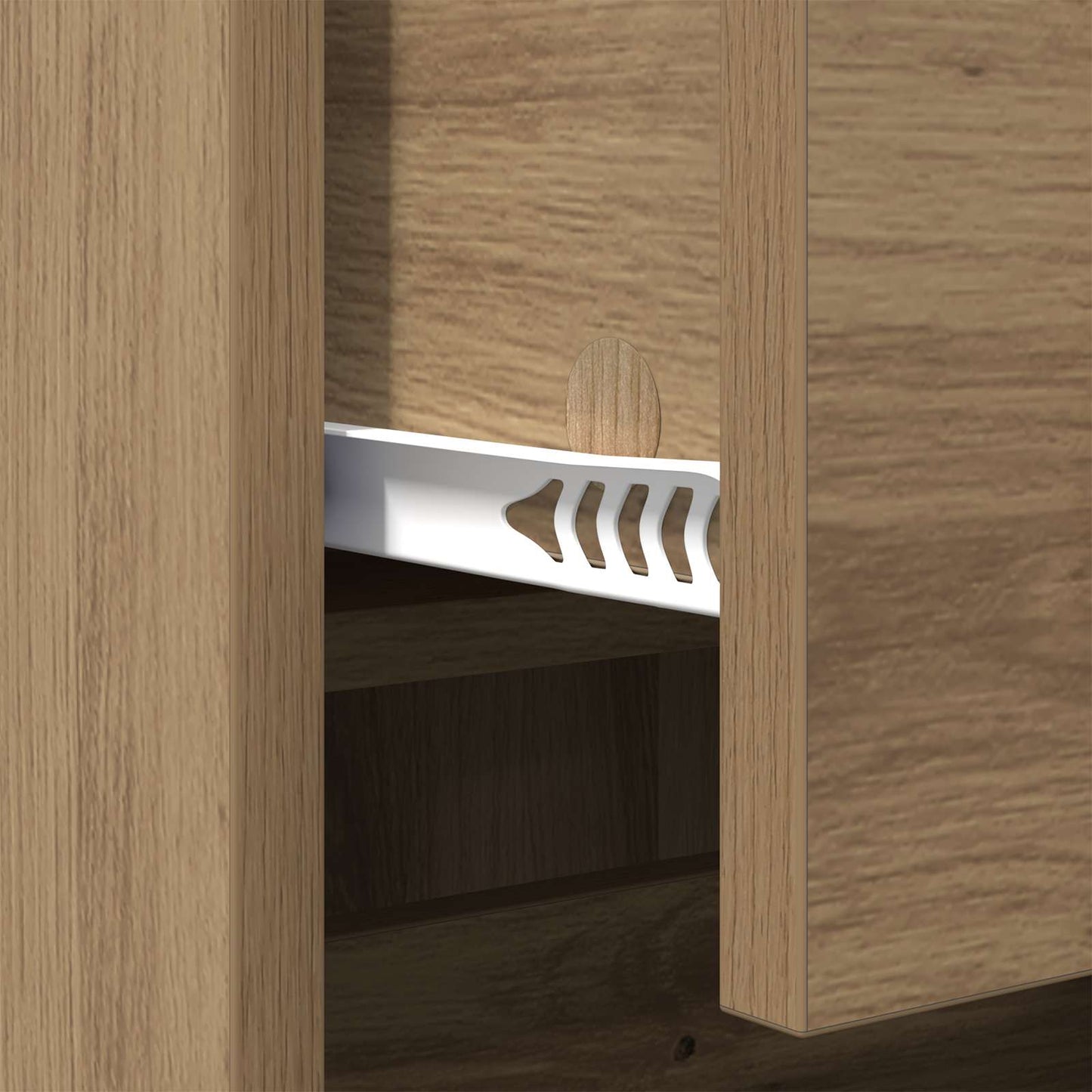 Serviesskap Artisan Eik 70 x 35,5 x 67,5 cm Konstruert tre