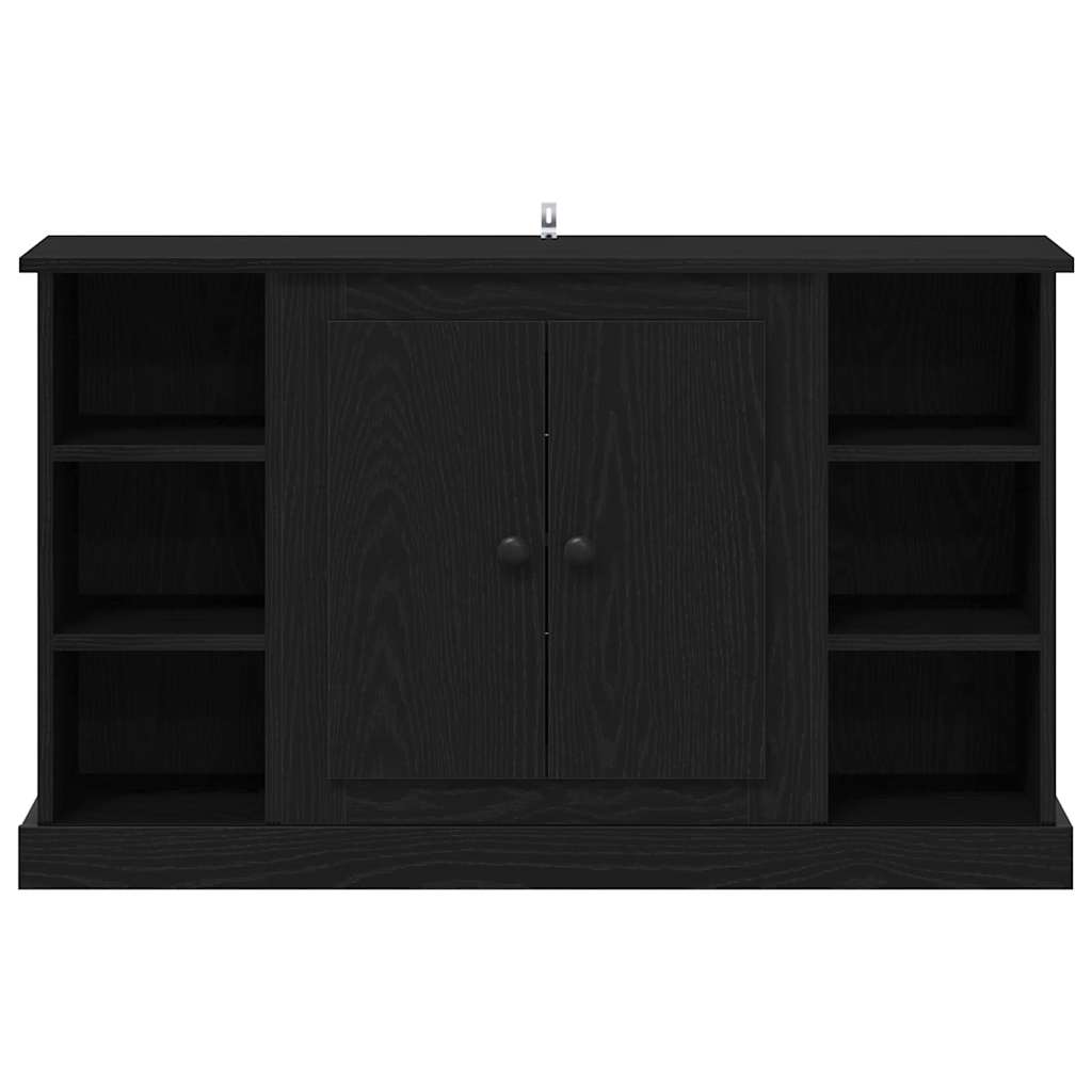 Serviesskap Svart Eik 100 x 35,5 x 60 cm Konstruert tre