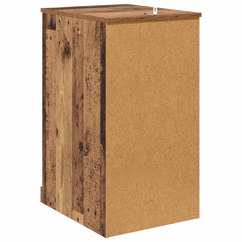 Sideskap Veggmontert Gammelt tre 40 x 50 x 75 cm Konstruert tre