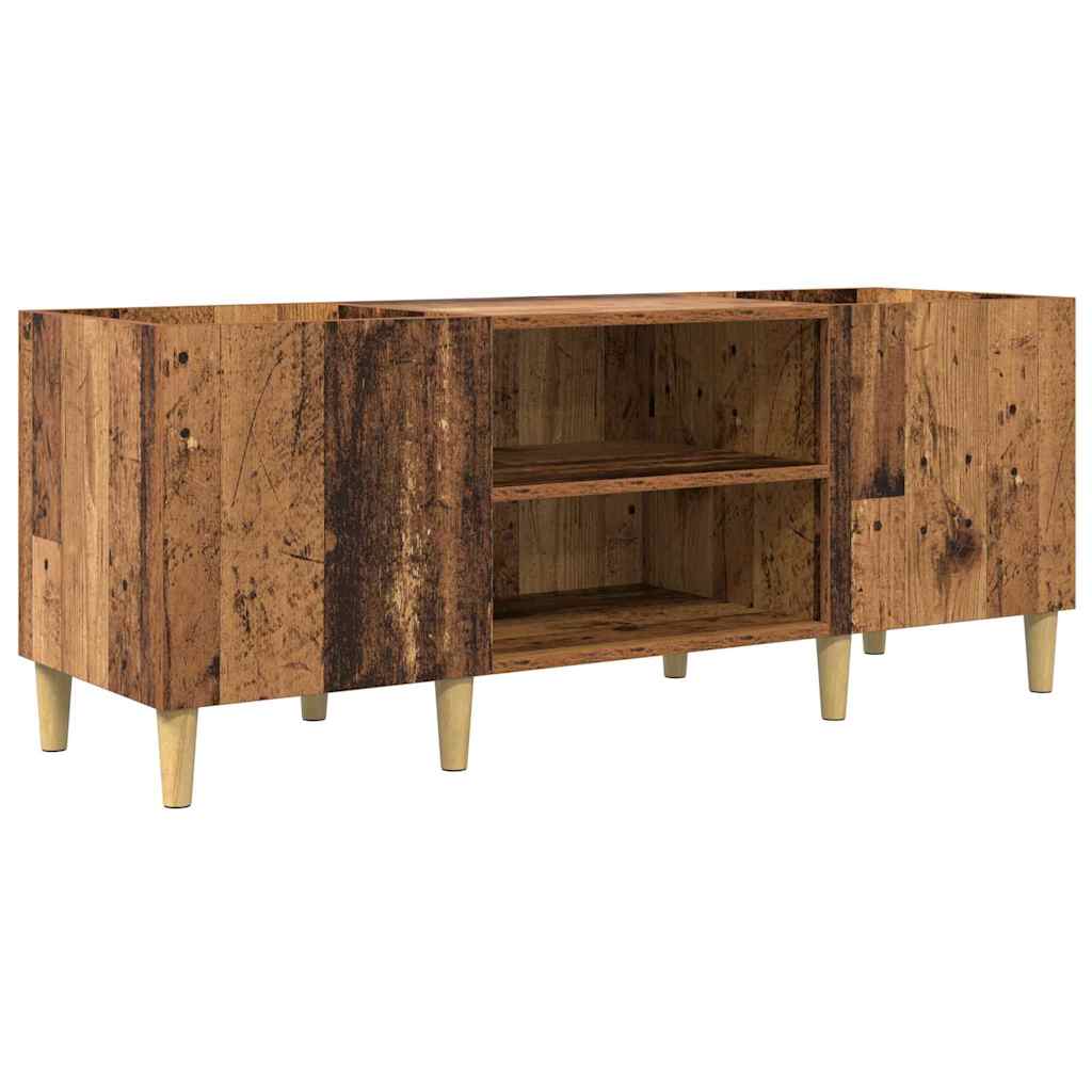 Plateskap Gamle tre 121 x 38 x 48 cm Konstruert tre