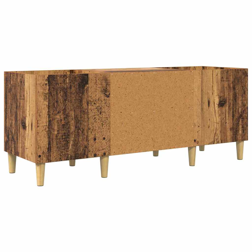 Plateskap Gamle tre 121 x 38 x 48 cm Konstruert tre