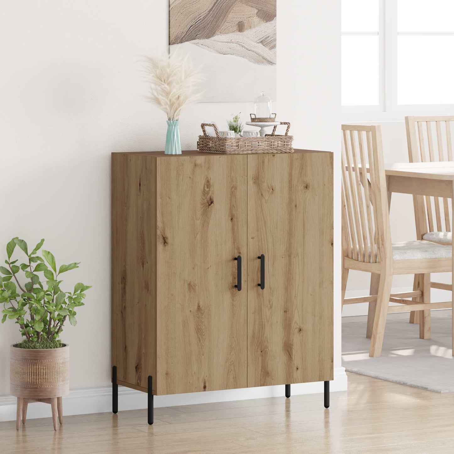 Serviesskap Artisan Eik 69,5 x 34 x 90 cm Konstruert tre