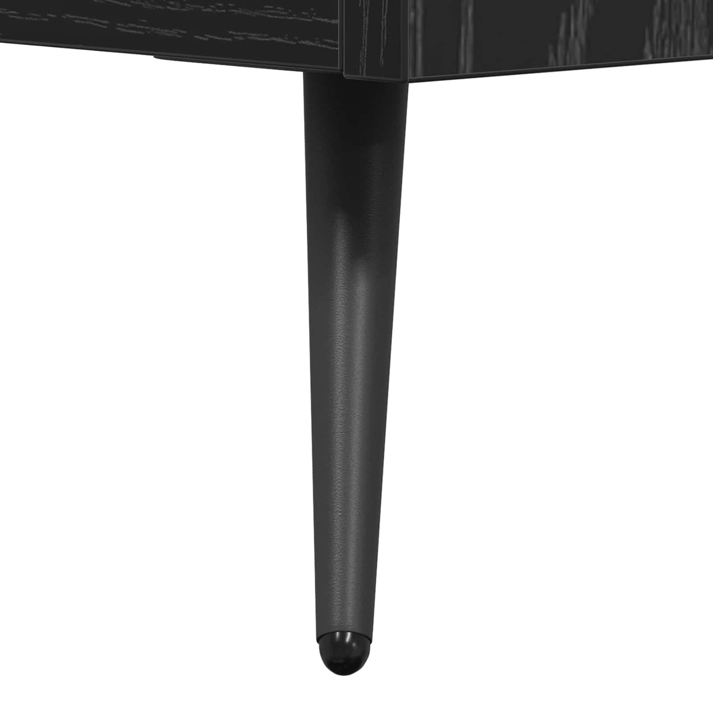 Kommode med skuff Svart Eik 69,5 x 34 x 90 cm Konstruert tre