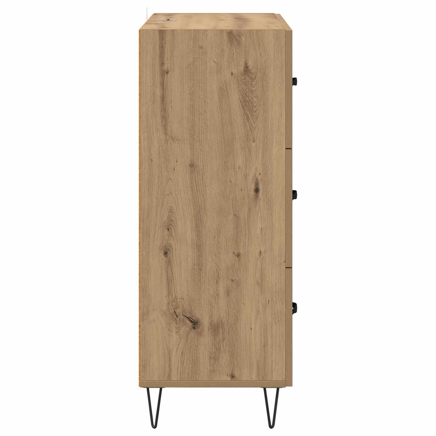 Serviesskap Artisan Eik 69,5 x 34 x 90 cm Ingeniørtre og jern