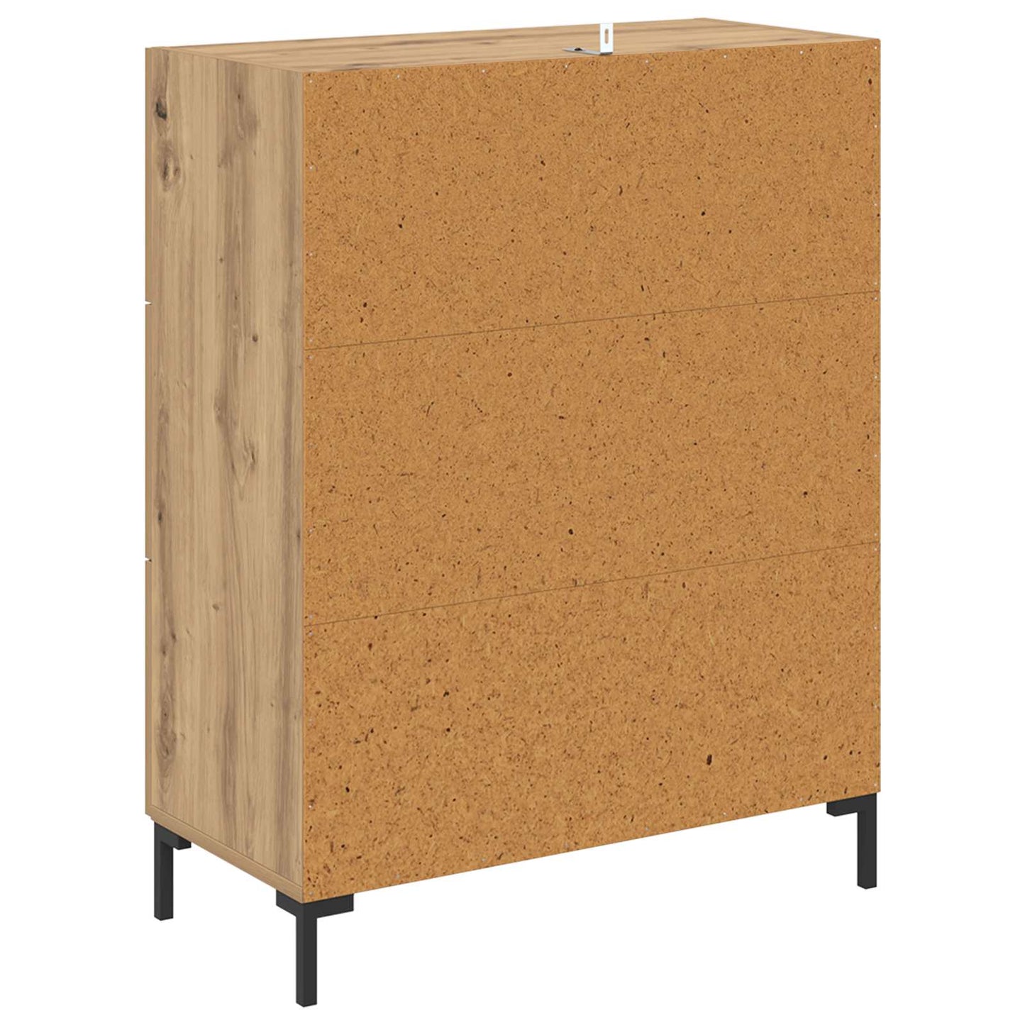 Serviesskap Artisan Eik 69,5 x 34 x 90 cm Ingeniørtre og jern