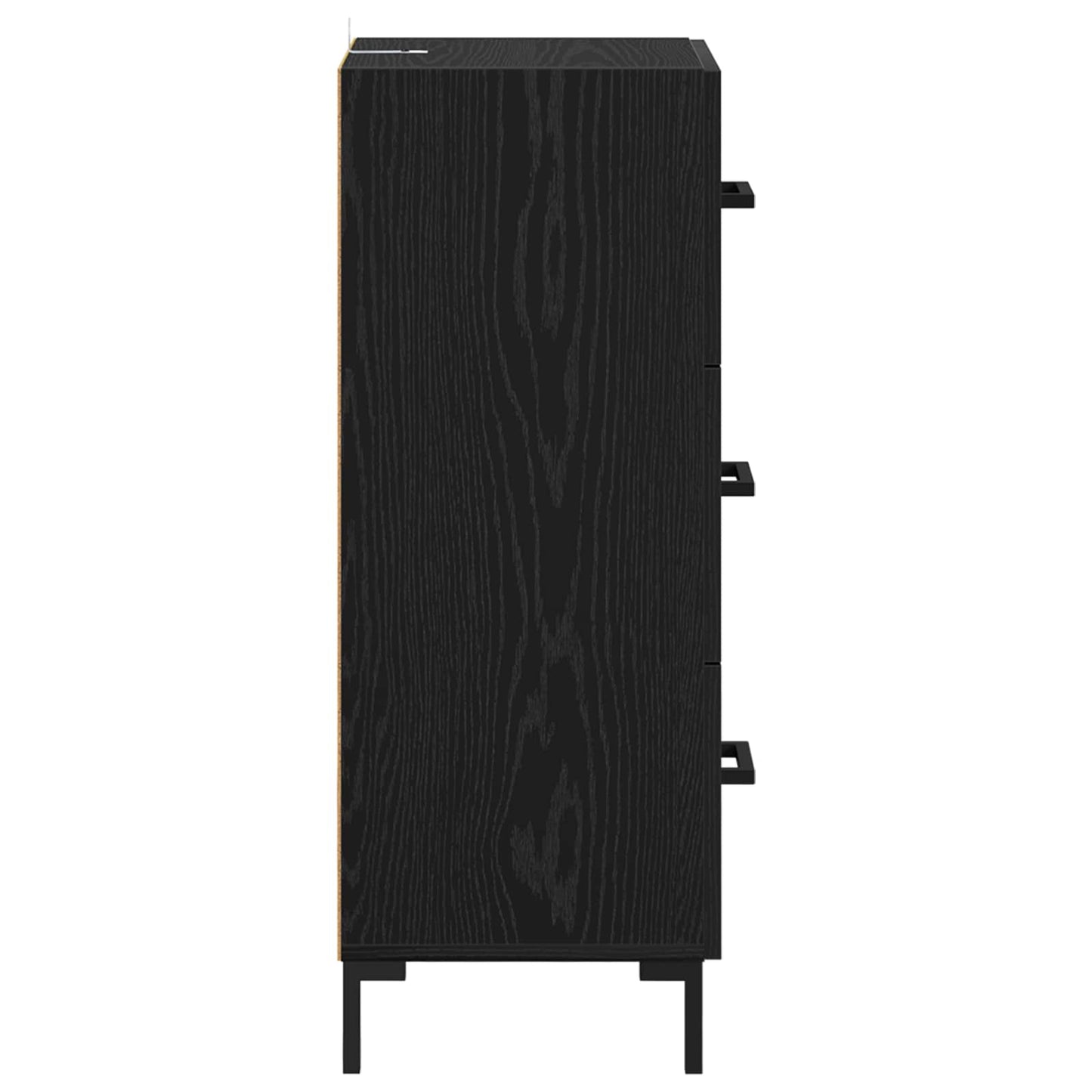 Serviesskap Svart Eik 34,5 x 34 x 90 cm Konstruert tre