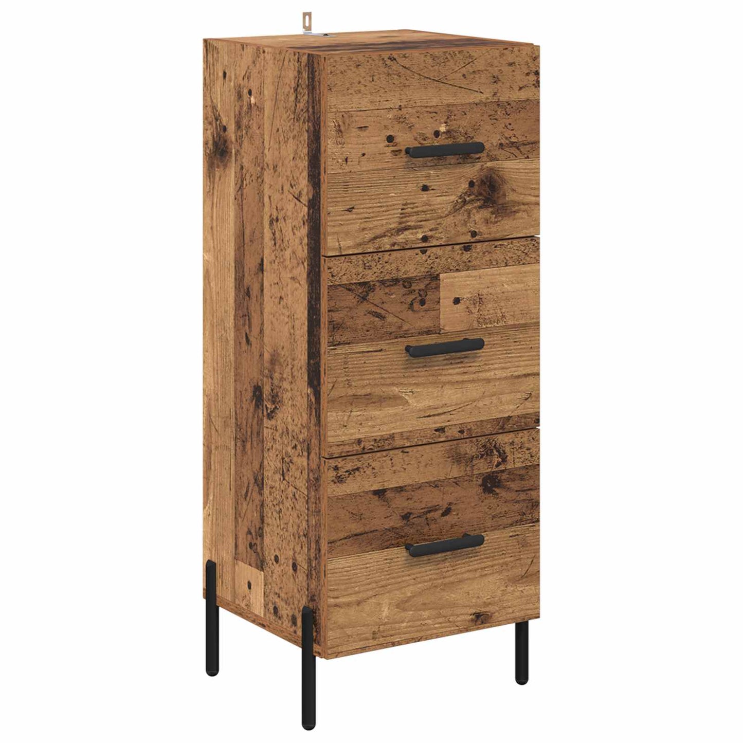Serviesskap Gammelt tre 34 x 34,5 x 90 cm Konstruert tre