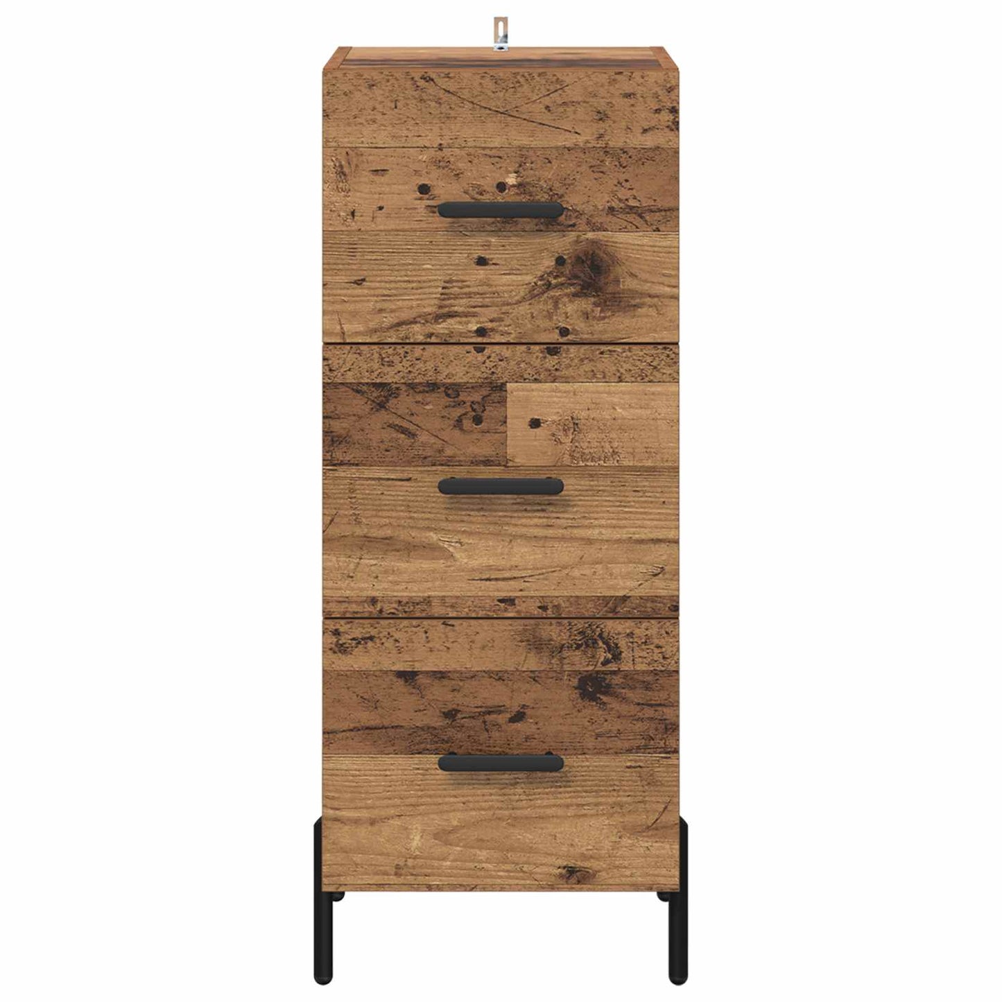 Serviesskap Gammelt tre 34 x 34,5 x 90 cm Konstruert tre