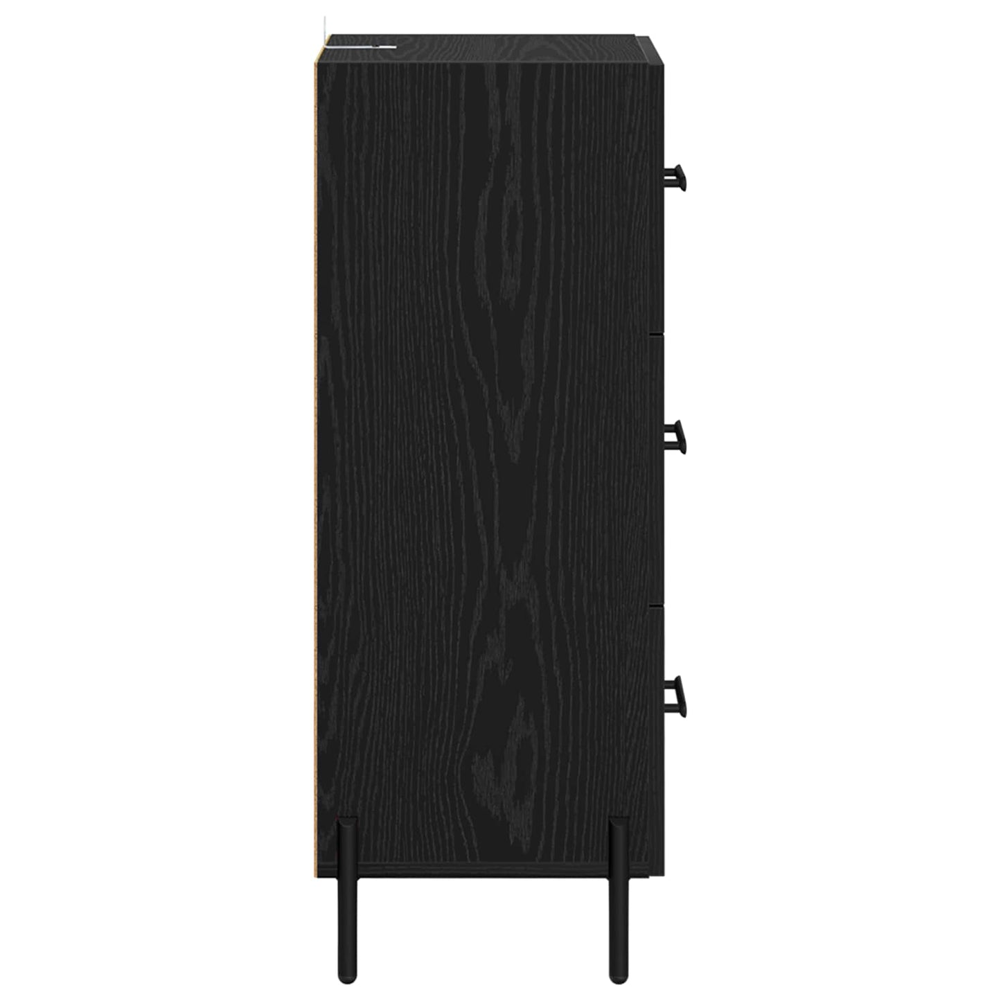 Serviesskap Svart eik 34 x 34,5 x 90 cm Konstruert tre