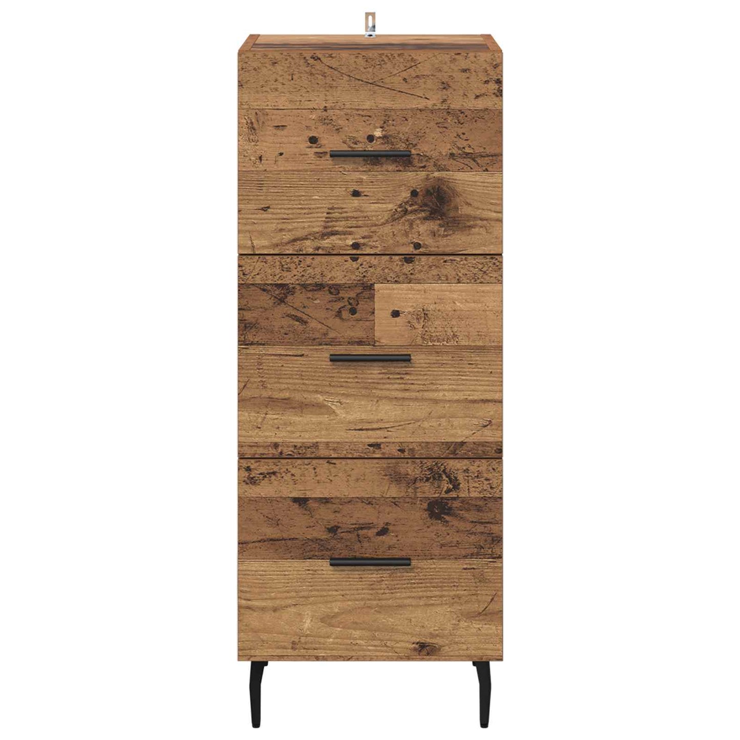 Serviesskap Gammelt tre 34 x 34,5 x 90 cm Konstruert tre