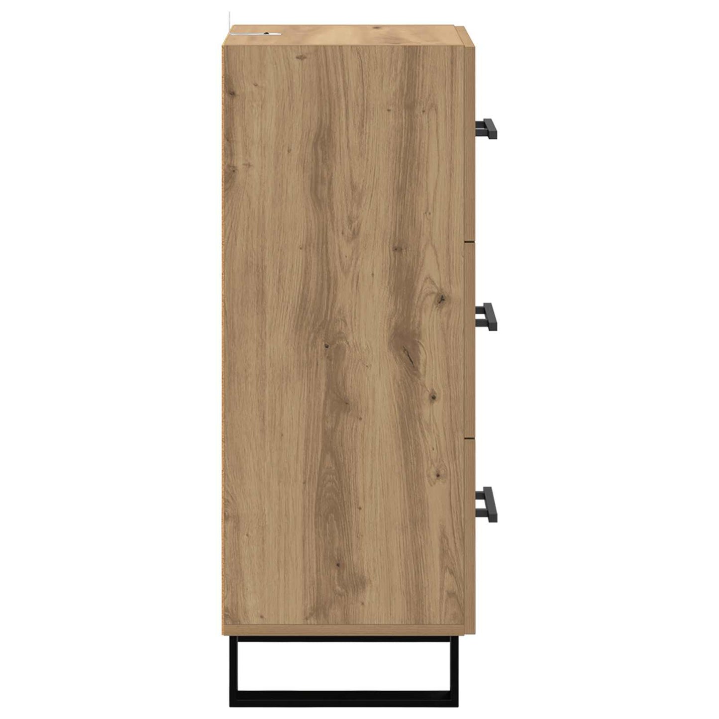 Serviesskap Artisan Eik 34,5 x 34 x 90 cm Ingeniørtre og jern