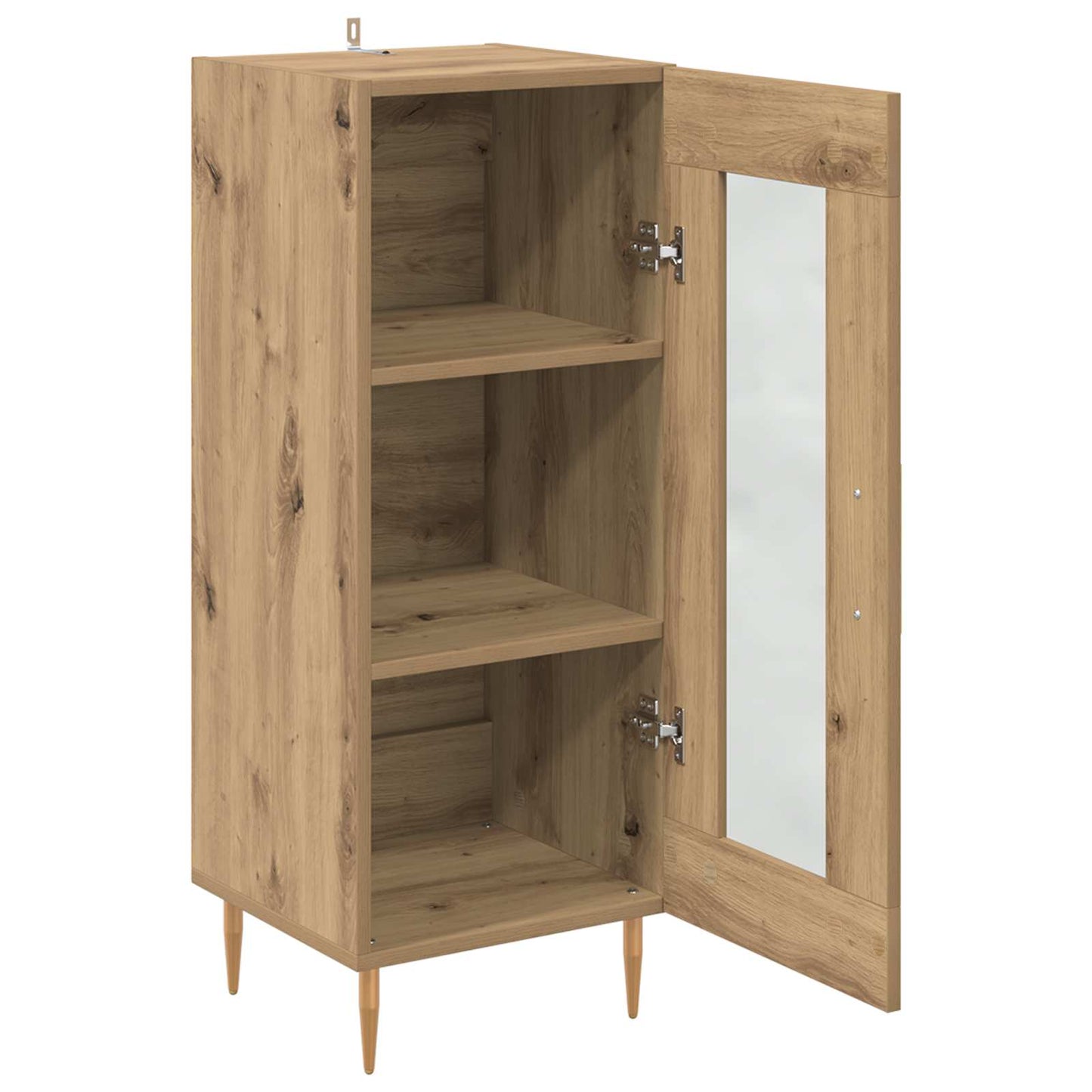 Serviesskap artisan eik 34 x 34,5 x 90 cm Konstruert tre