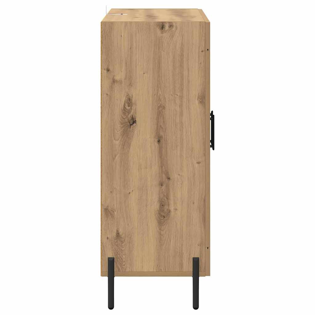 Serviesskap Artisan Eik 69,5 x 34 x 90 cm Ingeniørtre og jern