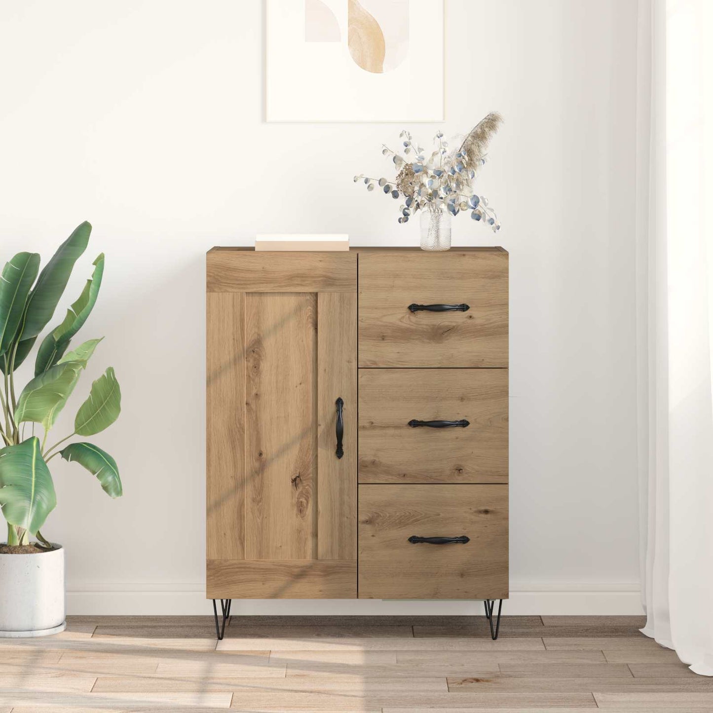Serviesskap Artisan Eik 69,5 x 34 x 90 cm Konstruert tre