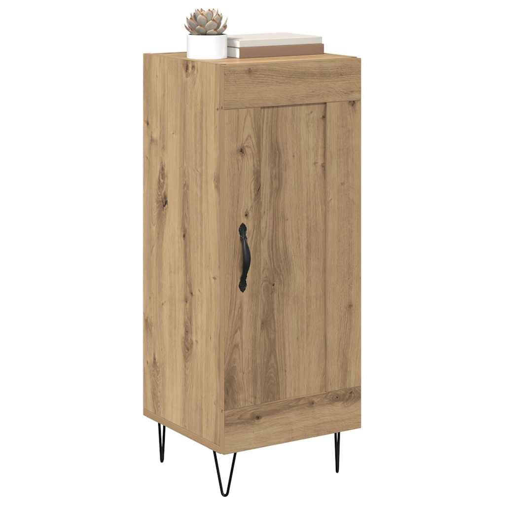 Serviesskap Artisan Eik 34,5 x 34 x 90 cm Ingeniørtre og jern