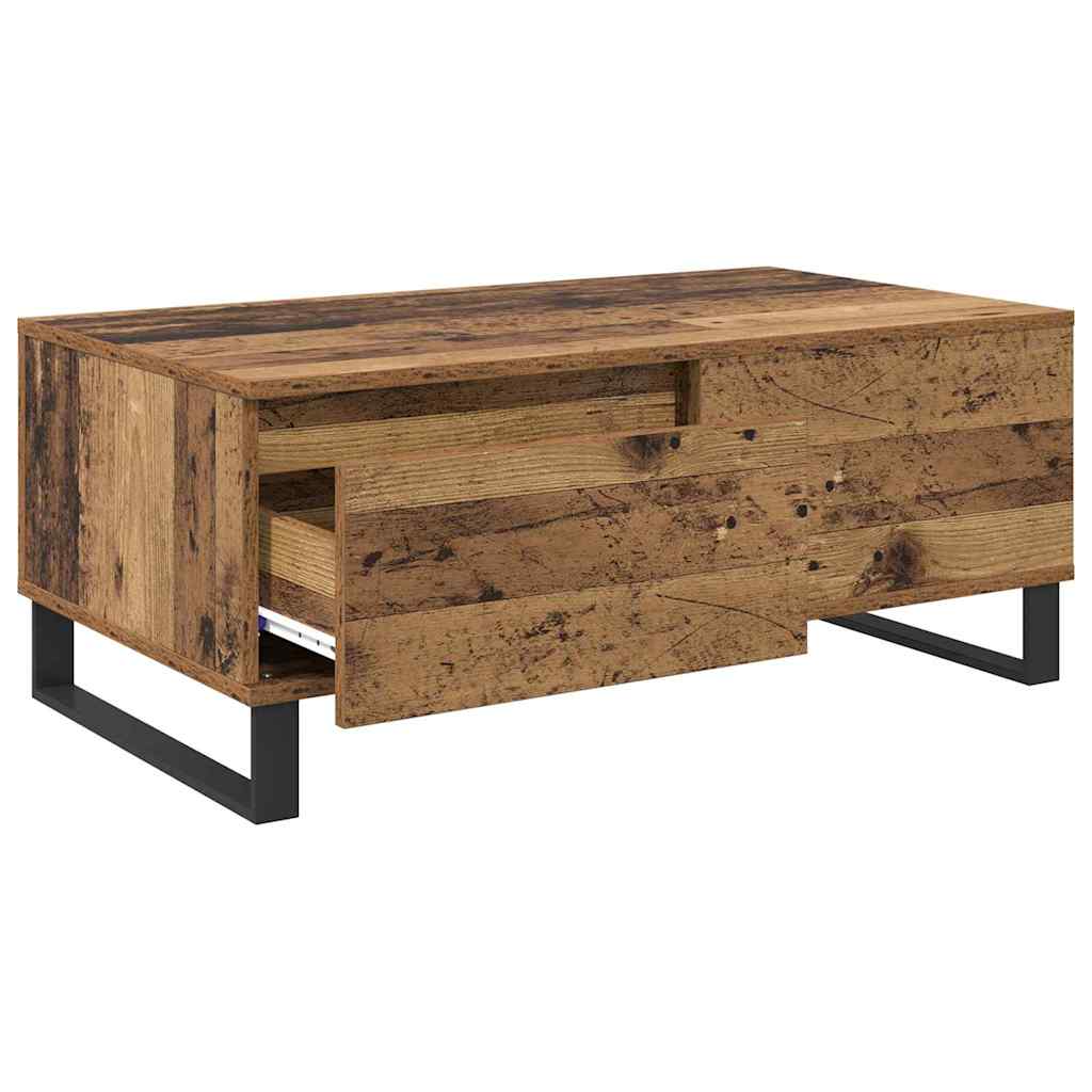 Kaffebord Gamle tre 90 x 50 x 36,5 cm Konstruert tre