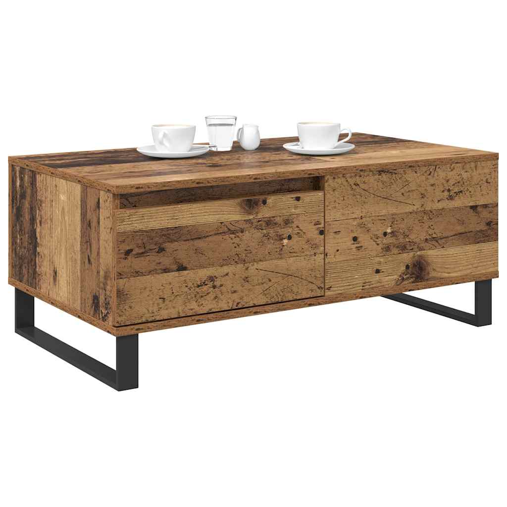 Kaffebord Gamle tre 90 x 50 x 36,5 cm Konstruert tre