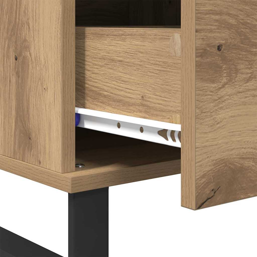 Kaffebord Artisan Eik 90 x 50 x 36,5 cm Konstruert tre