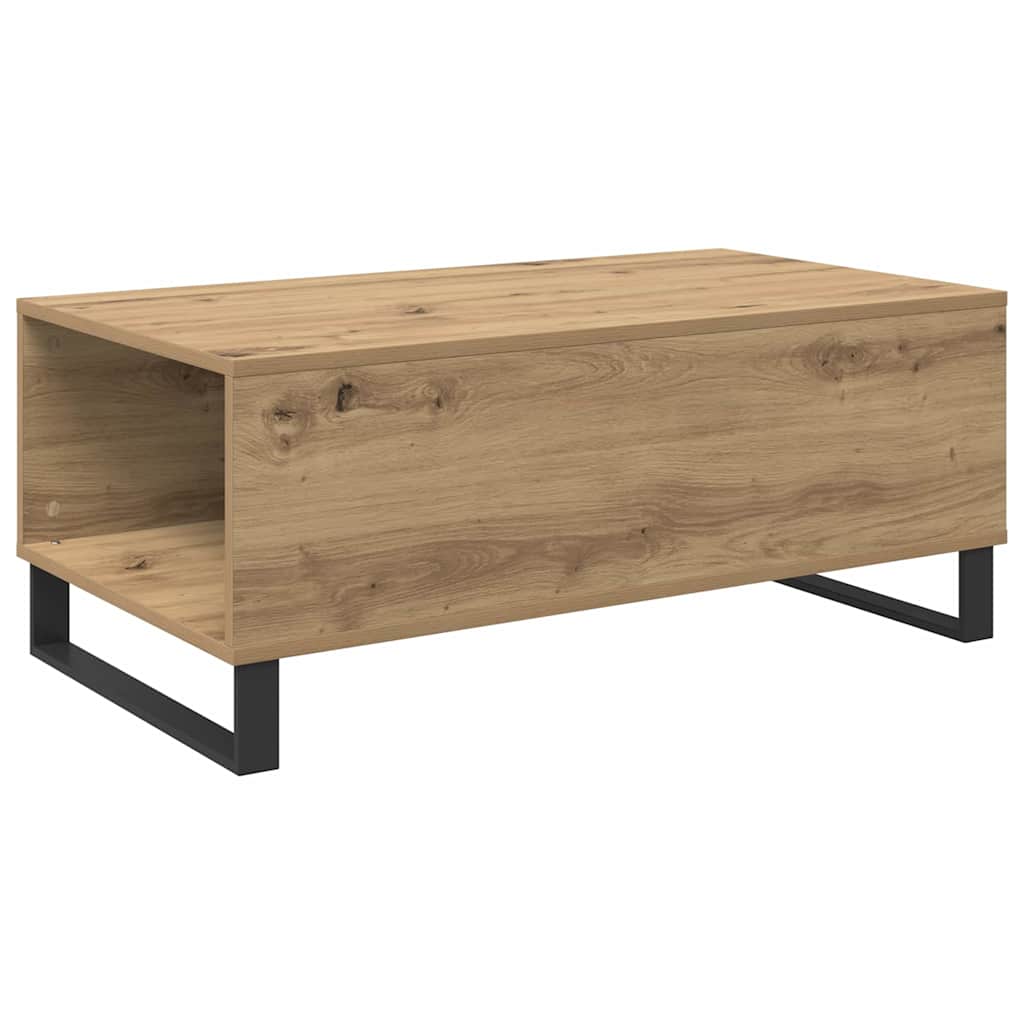 Kaffebord Artisan Eik 90 x 50 x 36,5 cm Konstruert tre