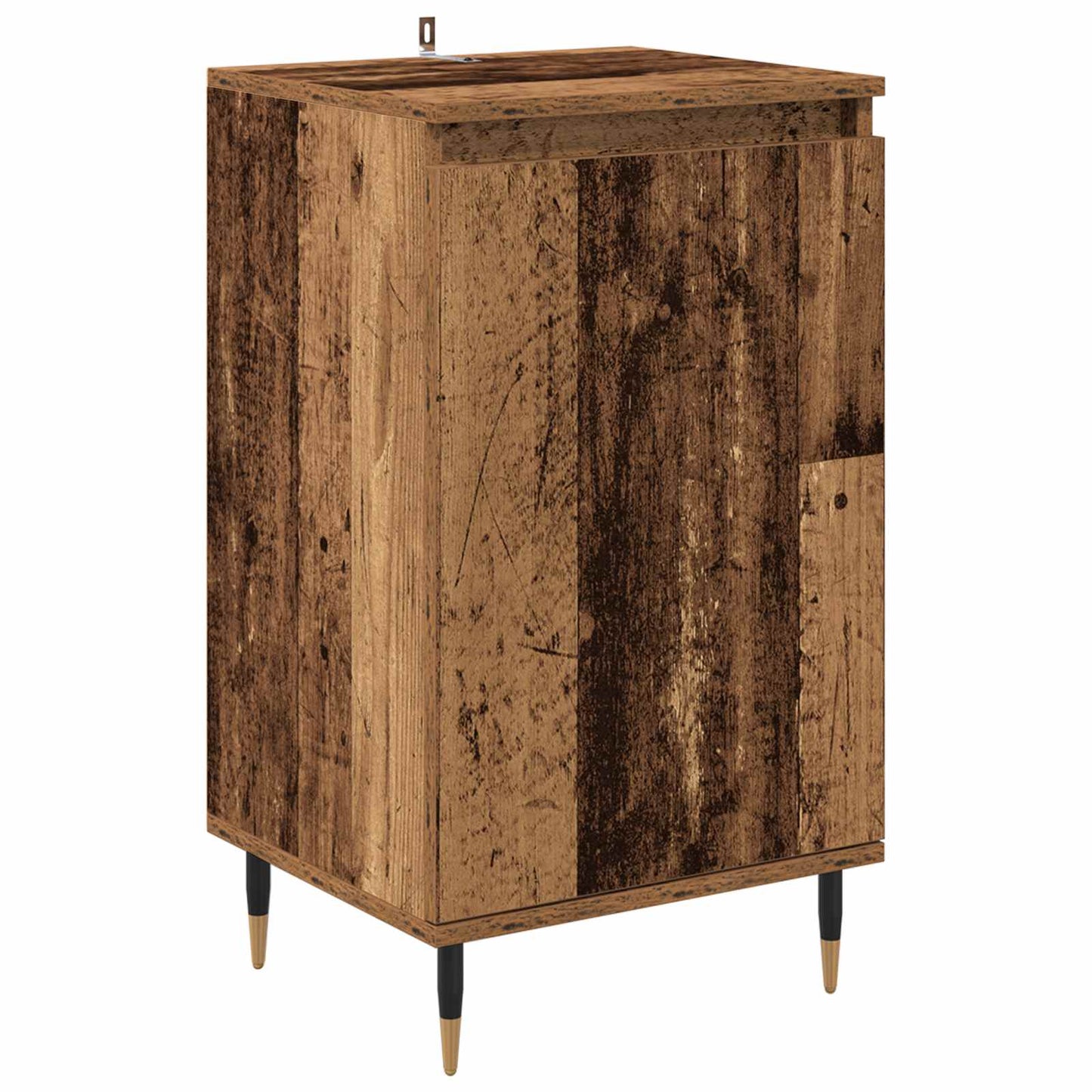 Serviesskap 2 pcs Gamle tre 40 x 35 x 70 cm Ingeniørtre og jern