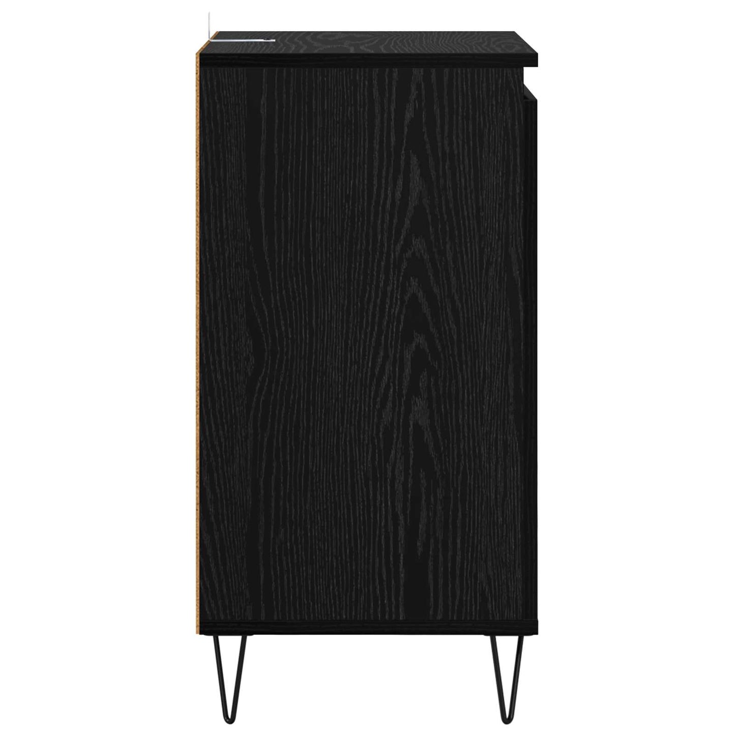 Serviesskap Svart Eik 40 x 35 x 70 cm Konstruert tre