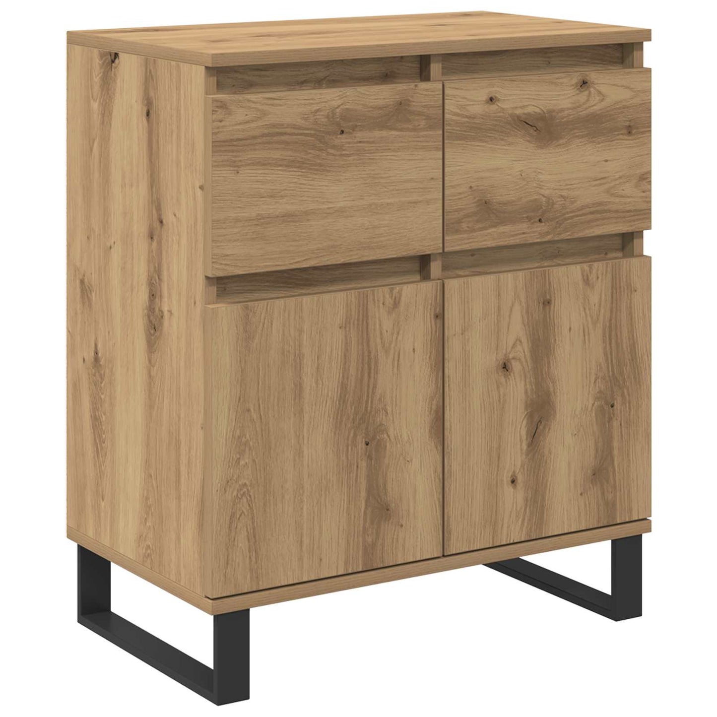 Serviesskap Artisan Eik 60 x 35 x 70 cm Ingeniørtre og jern