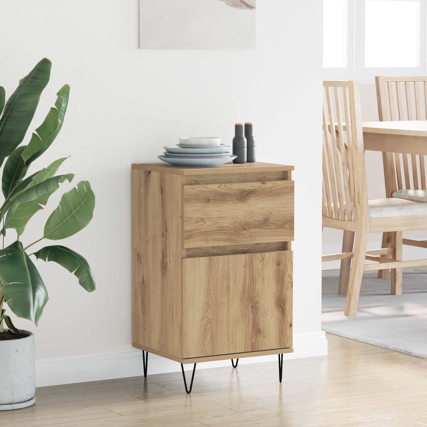 Serviesskap artisan eik 35 x 40 x 70 cm Konstruert tre
