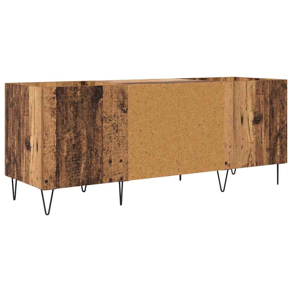 Plateskap Gamle tre 121 x 38 x 48 cm Ingeniørtre og jern